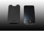 iPhone 4 Pouch Leather Case
