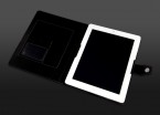 iPad 3 Notebook Kangaroo Leather Case
