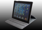 New iPad 3 Swivel Leather Case