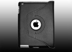 New iPad 3 Swivel Leather Case